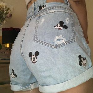 Zara denim shorts
